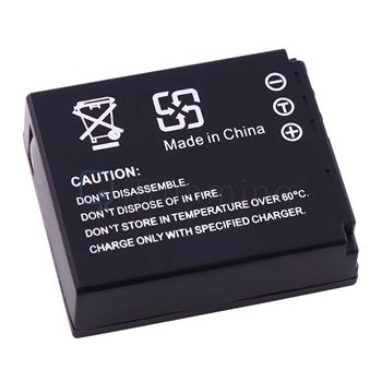   +Battery for Panasonic Lumix CGA S007E DMC TZ4 DMC TZ5 TZ3 TZ2 TZ1