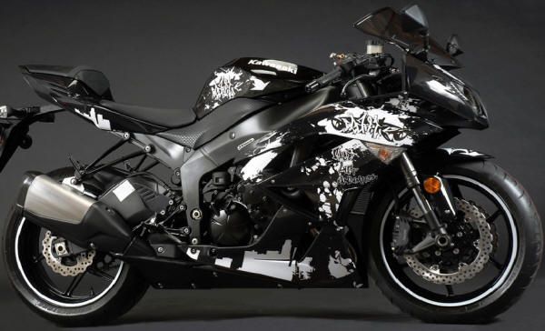 2009 2010 Kawasaki Ninja ZX 6 ZX6 ZX6R GRAPHICS KIT  