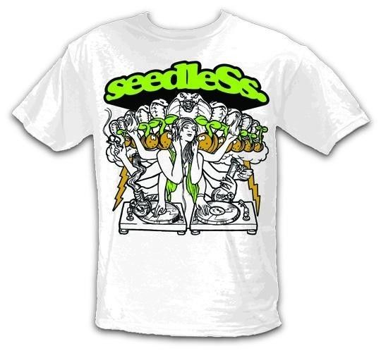 SEEDLESS CLOTHING TSHIRT BOOGIE DJ CLUB ICP SPROUT  