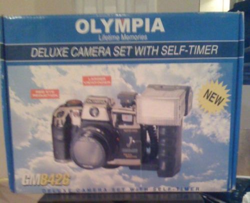 OLYMPIA DELUXE CAMERA SET WITH SELF TIMER GM8426  