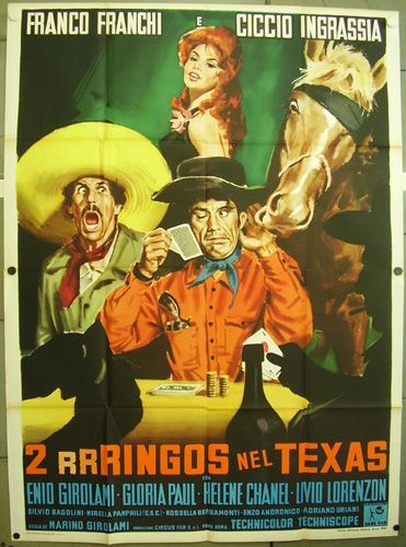 cu49 2 Ringo Texas FRANCO FRANCHI CICCIO INGRASSIA 4sh  