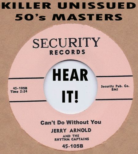 Rockabilly JERRY ARNOLD Cant Do Without You SECURITY  