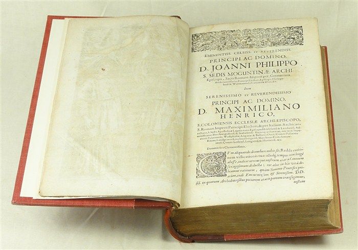 1670, HUGE 2 vol FOLIO work by WALENBURCH brothers, with section on 