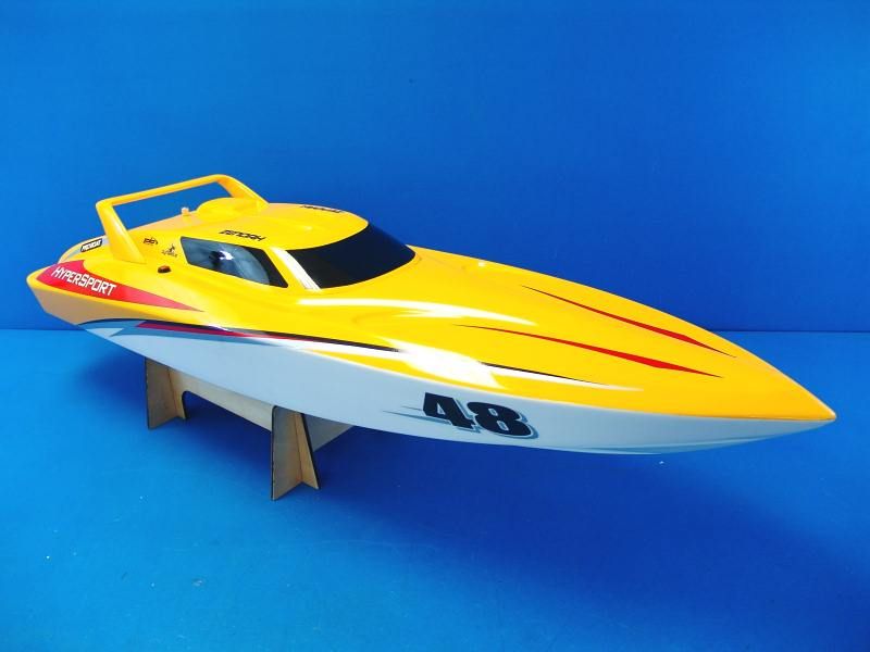 Pro Boat HyperSport 48 Deep V RTR 2.4GHz 2.4 Gas G26M R/C RC Zenoah 