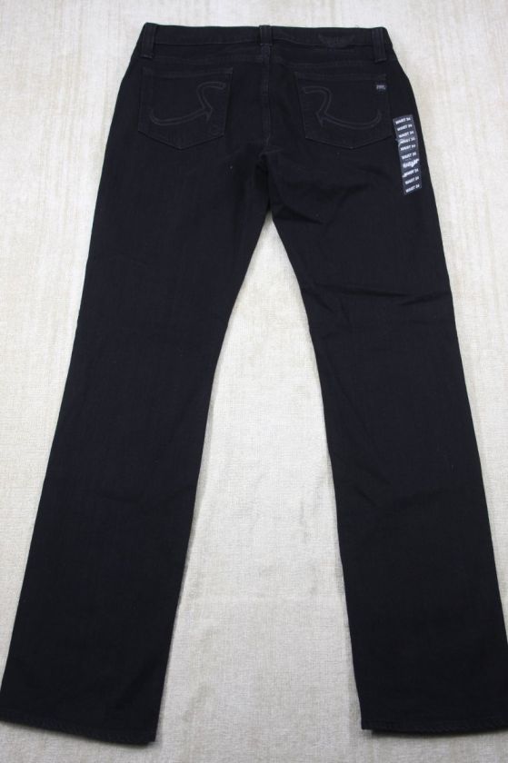 NWT ROCK & REPUBLIC Mens Colburg skinny Jeans size 34 Trapped Black 