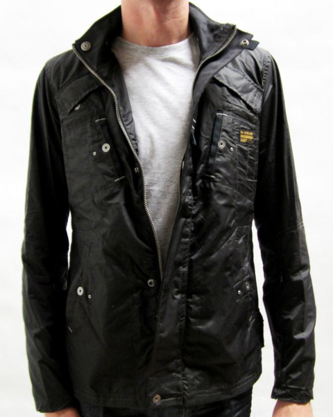   JACKET NEW JOHNSON OVERSHIRT BLACK MEN $170 BNWT 8718201486197  