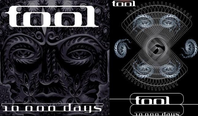 TOOL   T Shirt 10,000 Days Logo Charcoal S Licensed New  