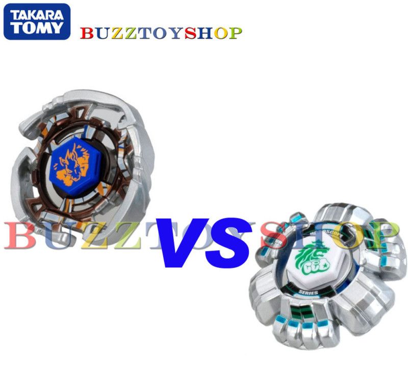 Metal Fight BeyBlade Fusion Pegasus 145D VS LEONE 105F  