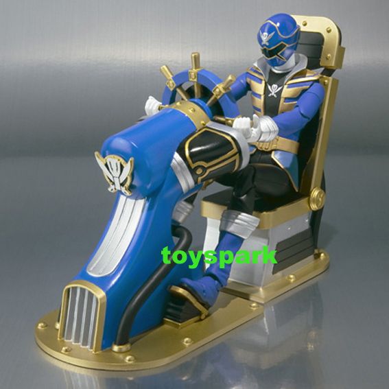 BANDAI S.H. Figuarts Kaizoku Sentai Gokaiger GOKAI BLUE + GOKAI DARIN 