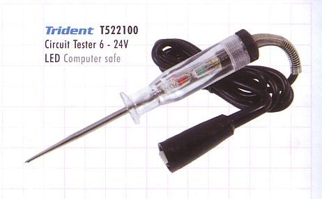 Automotive 6 12 24 V LED Computer Safe Circuit Tester  