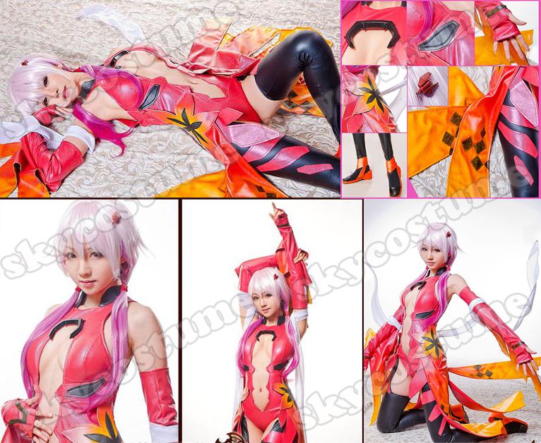 Guilty Crown Inori Yuzuriha Cosplay Costume Luxury Version  