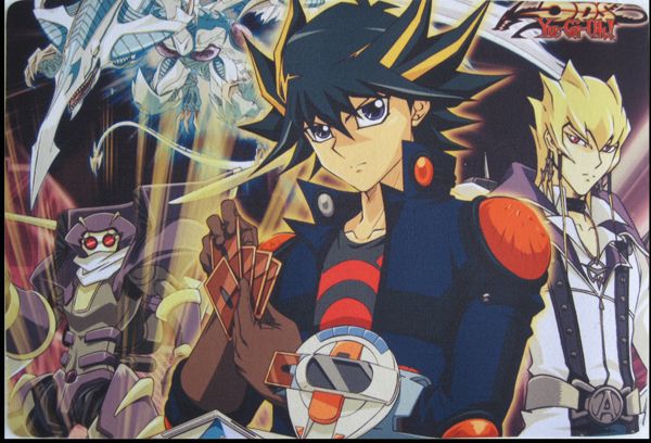 Anime yu gi oh 5ds Yusei Fudo heavy duty play mat  