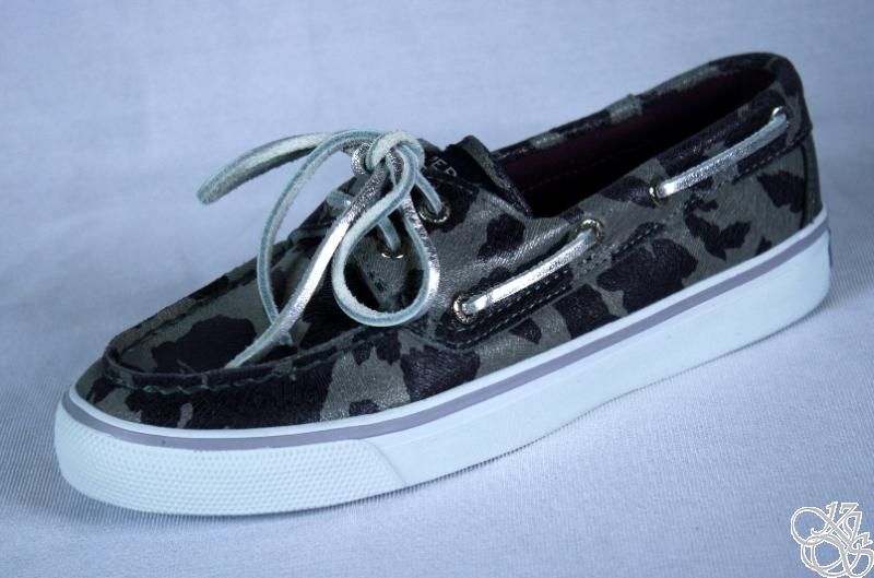 SPERRY Top Sider Bahama Marble Cheetah Womens Boat Shoes New size 10 