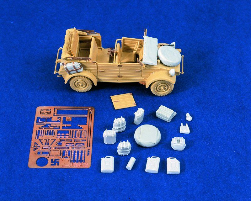 Verlinden 135 Kubelwagen Detail Set, item #1284  