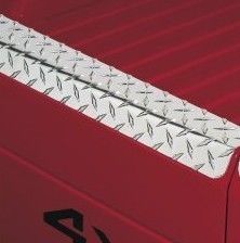 BED RAIL CAPS DiamondTread Brite FORD F SERIES LB 73 79  