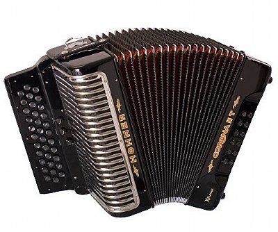   Xtreme II Tex Mex Diatonic Accordion   Black   Youve got a Friend