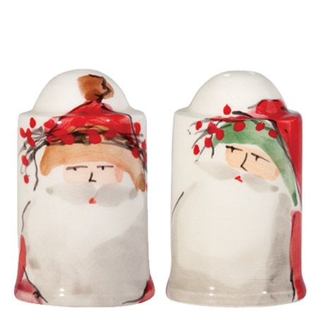 Vietri Old St. Nick Salt & Pepper OSN 7808  