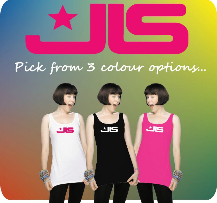 TICKETS NO JLS FASHION VEST TOP YES FLOCK DESIGN NEW  