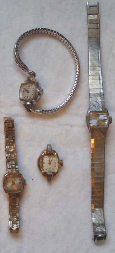 Vintage Watches (Closeup of Right Half)