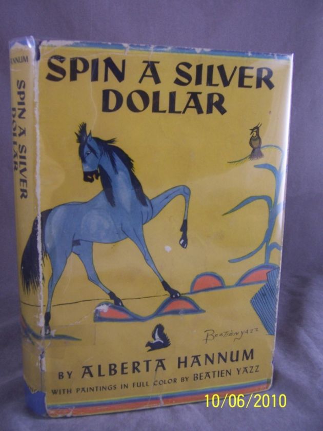 Spin a Silver Dollar SIGNED Beatien Yazz 1st Hannum  