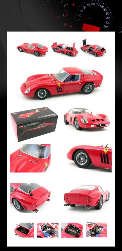 18 KYOSHO FERRARI 250 GTO 1962 Highend Version (KY168330RE)  