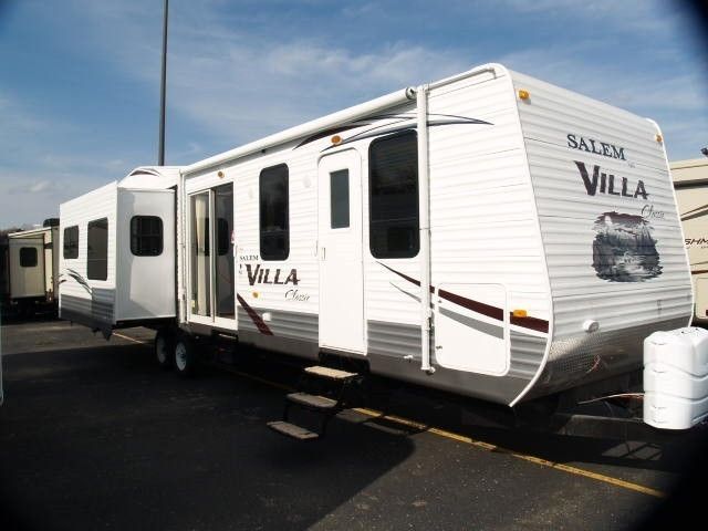  CLASSIC 372 REDS REAR ENTERTAINMENT PARK TRAILER FIREPLACE SALE 2012 