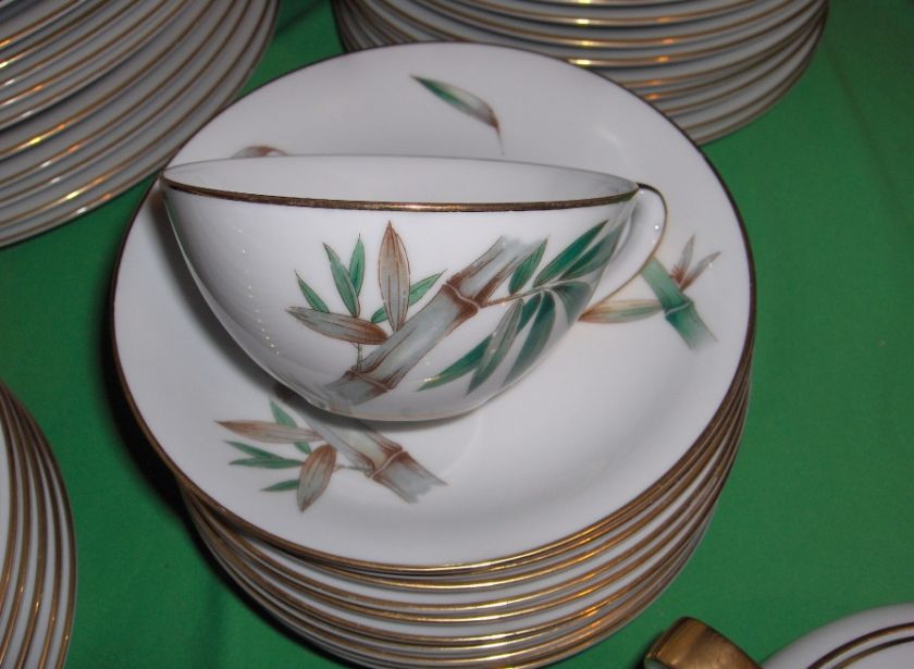 Up for sale is a beautiful vintage 73 piece set made by Noritake china 