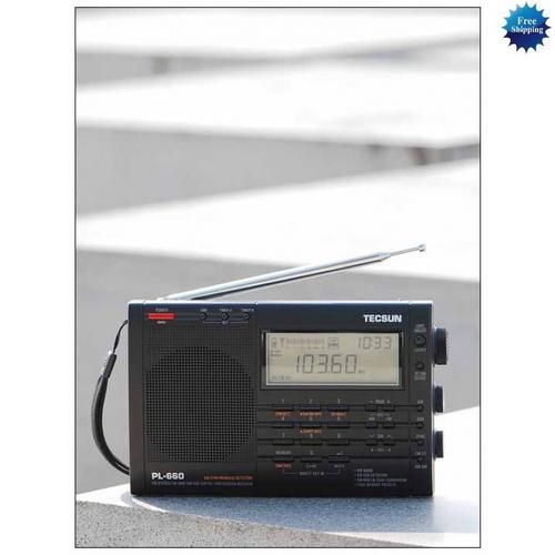 TECSUN PL660 S SSB/ AIR BD / DUAL CONV/ MULT BAND RADIO NEW  