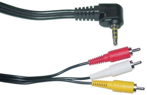 5mm Male / 3 RCA, Camcorder/multi media Cable 36  