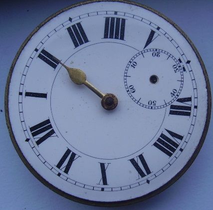 antique pocket watch movement  