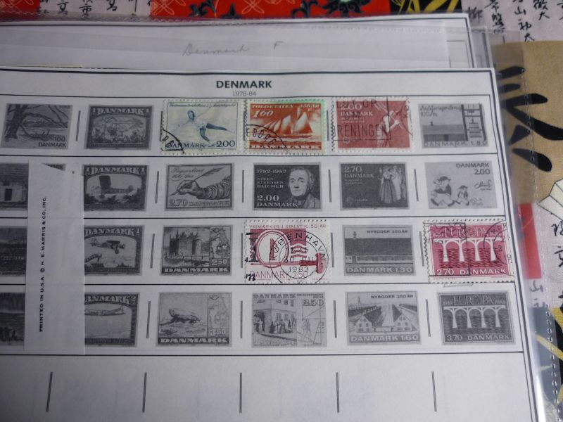 Denmark Stamp Collection  