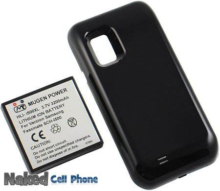 MUGEN 3200mAh EXTENDED BATTERY FOR SAMSUNG FASCINATE SCH i500