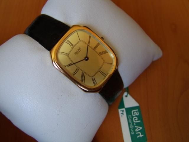 VINTAGE NOS 70S BEL ART GENEVE MANUAL GP MENS WATCH  