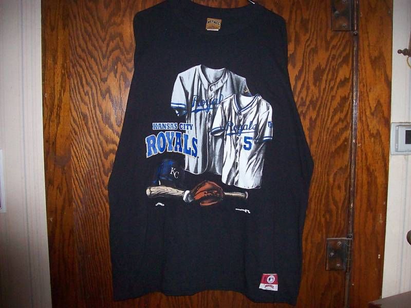 kansas city royals shirt george brett #5 XL  