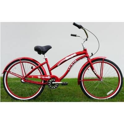   Kruiser 3 Women Burgundy 26 3 Speed Aluminum Womens Cruiser Bicycle