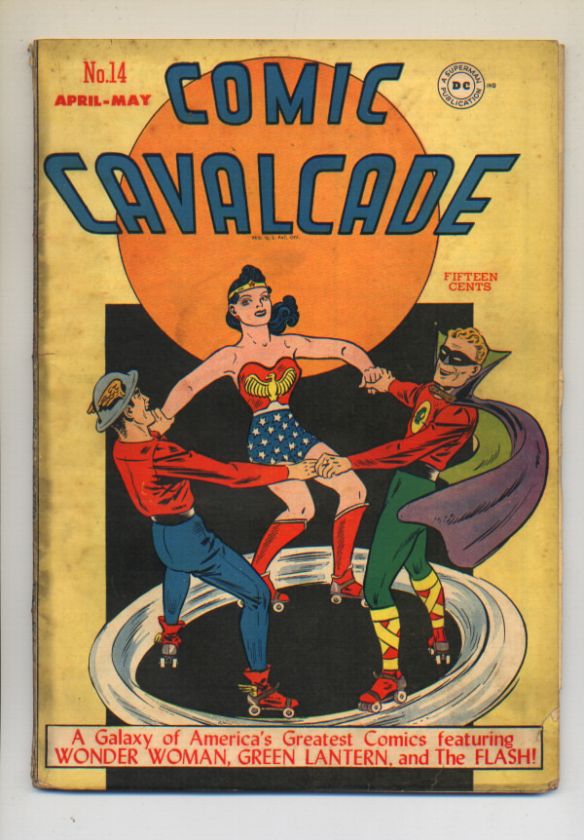 COMIC CAVALCADE # 14 (DC 1946) VG+ @ $240  