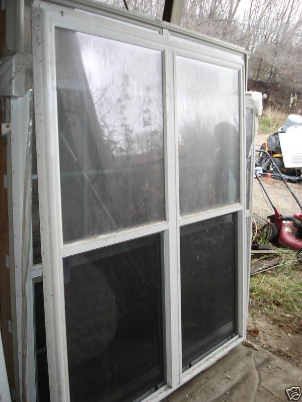 Exterior Window,White, Insulated Glass, New, 60 X 68  