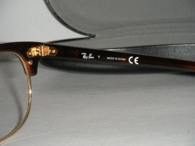 Ray Ban CLUBMASTER 5154 2372 49MM RB5154 2372 49MM TORTOISE EYEGLASSES 