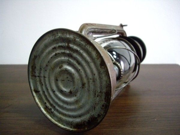 this vintage German BAT model Nr 159 Railroad Kerosene Lantern.
