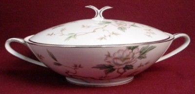 NORITAKE china CHATHAM 5502 ptrn COVERED VEGETABLE BOWL  