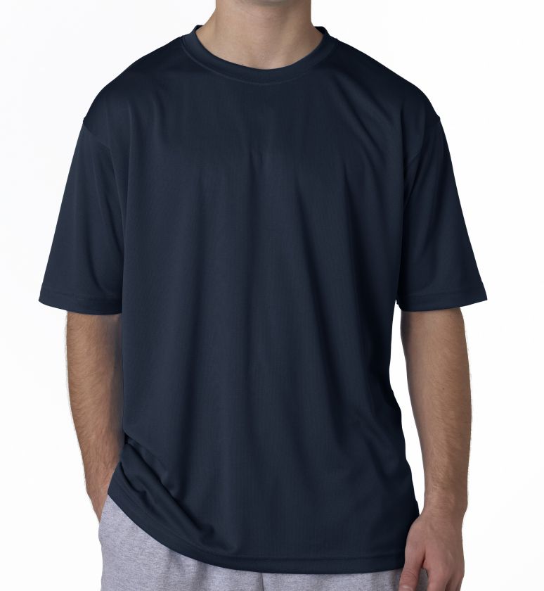 UltraClub Mens Cool N Dry Sport S/S T Shirt 8400  