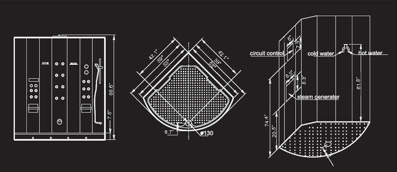 Surround sound speaker system that is connected to a Radio input 