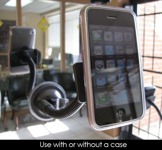 Car Suction Mount with Magnet Holder for iPod Touch  