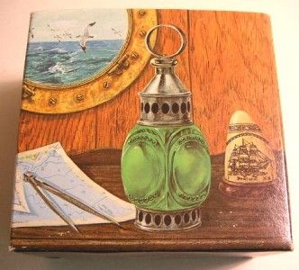 Vintage Avon WHALE OIL LANTERN Mens Wild Country After Shave 5 fl oz 