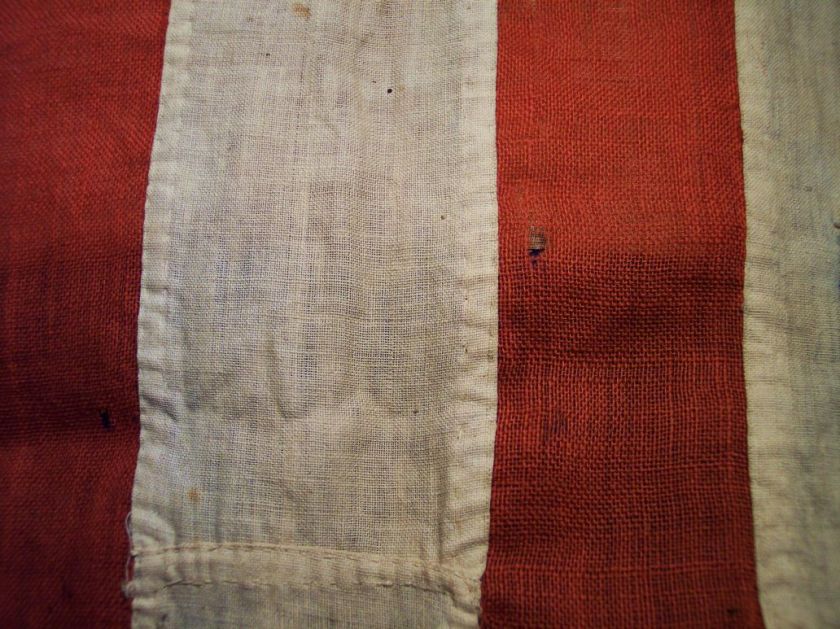 RARE 18 Star Louisiana Statehood Flag 1812 only 2 known  