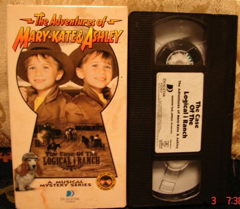 The Adventures of Mary Kate & Ashley Case of Logical i Ranch Vhs 