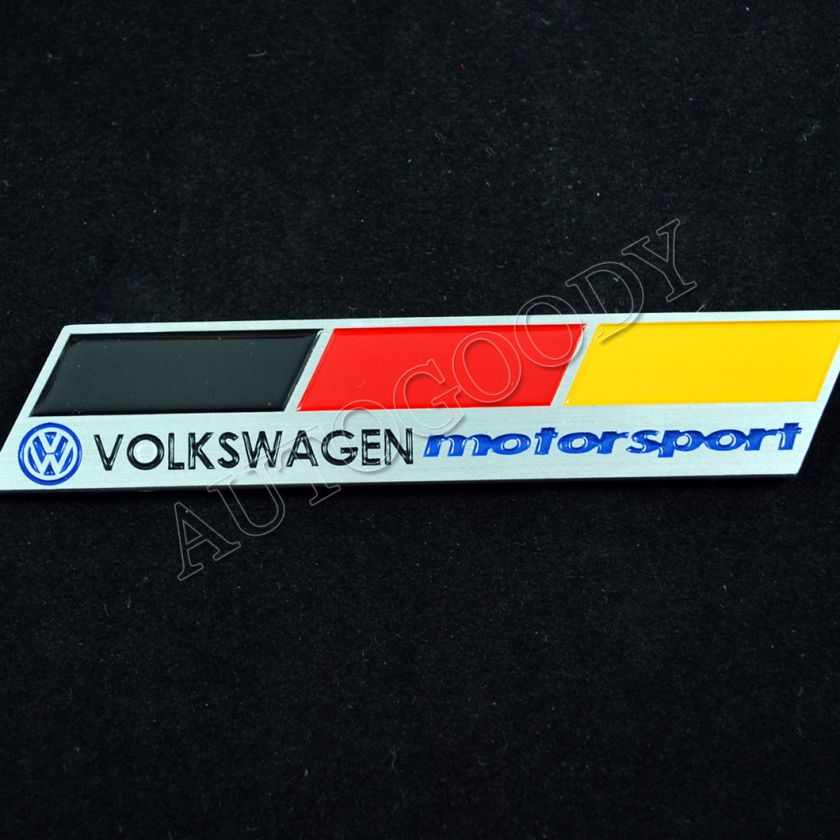 VW Badge Emblem Touareg Golf GTI Mk Mk4 Mk5 R32 Germany  