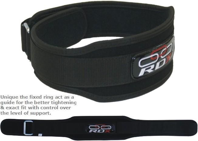 RDX Weight Lifting Belt Gym Back Support Training AB S  