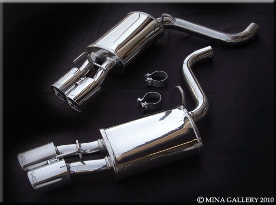 Jaguar XF Performance Exhaust Muffler Kit Upgrade  