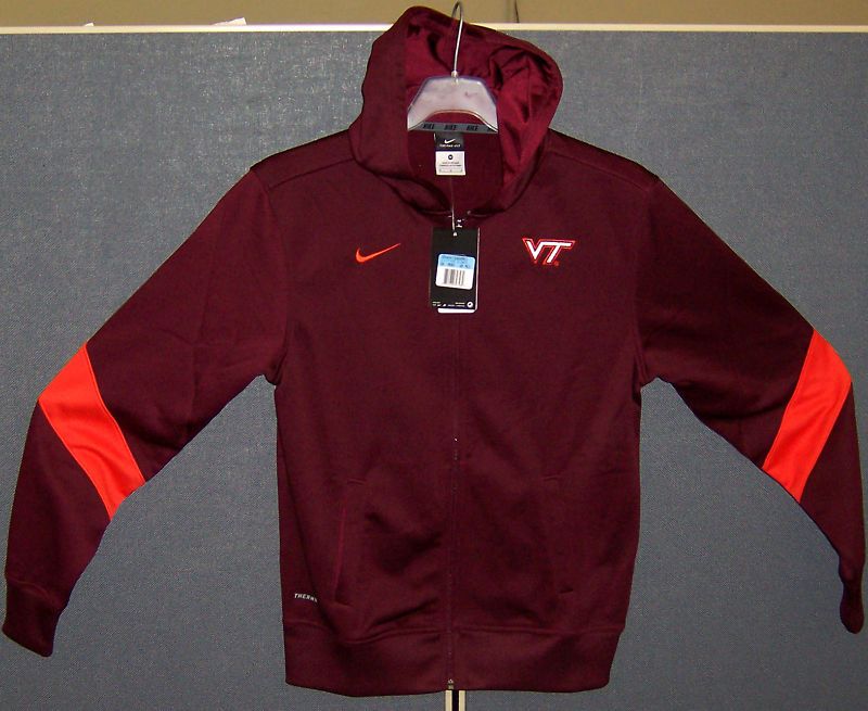 NEW Nike Wmns VIRGINIA TECH HOKIE Hoody size Medium  